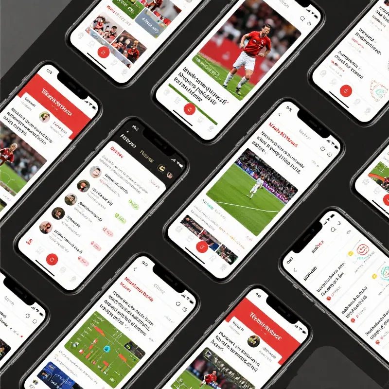 In-app content showcase